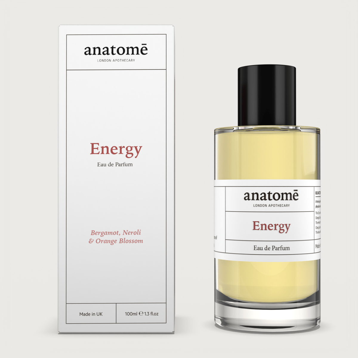 Energy Eau de Parfum | Enhance Endurance & Sharpen Clarity 100ml