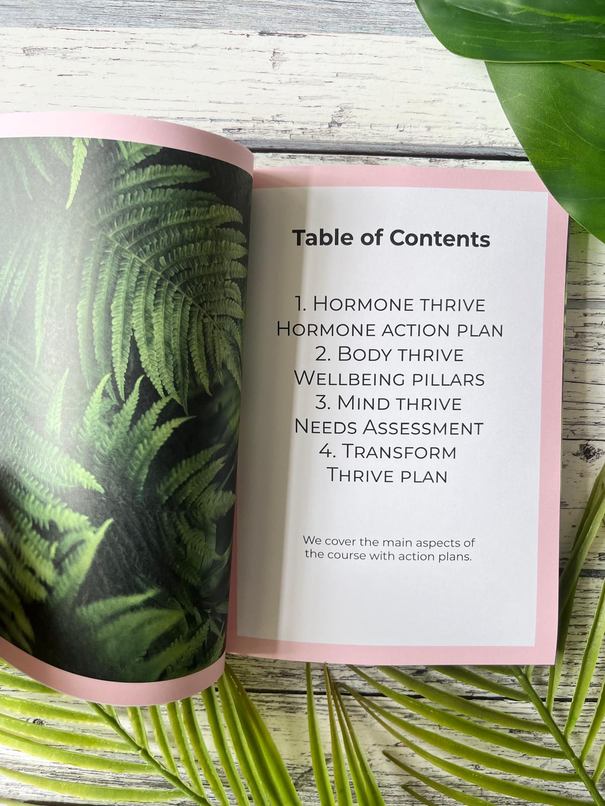Menothrive Journal - natürliche Menopause-Tipps und Einschätzung