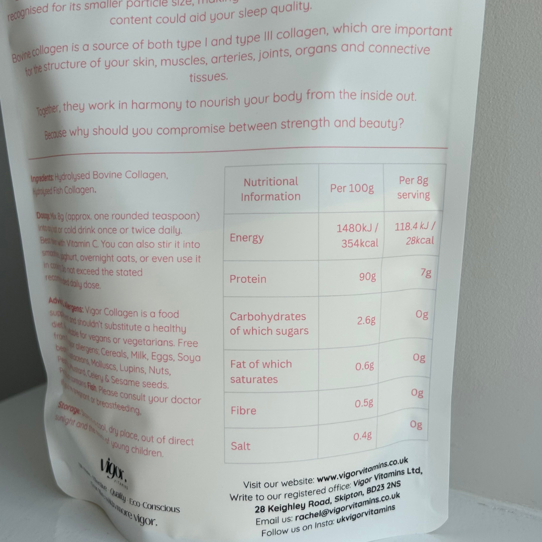 Vigor Collagen – Eine revolutionäre Mischung