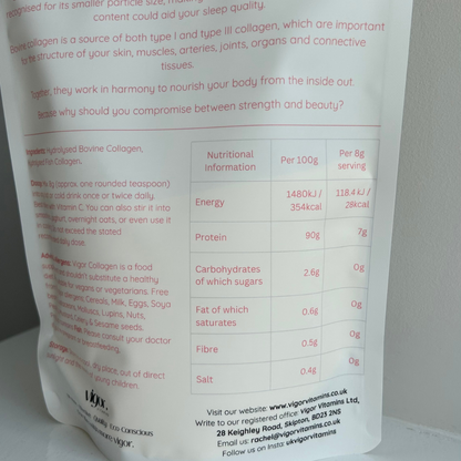 Vigor Collagen – Eine revolutionäre Mischung