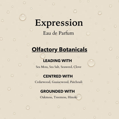 Expression Eau de Parfum | Open the Breath & Support Expression 10ml