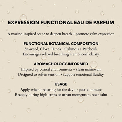 Expression Eau de Parfum | Open the Breath & Support Expression 100ml