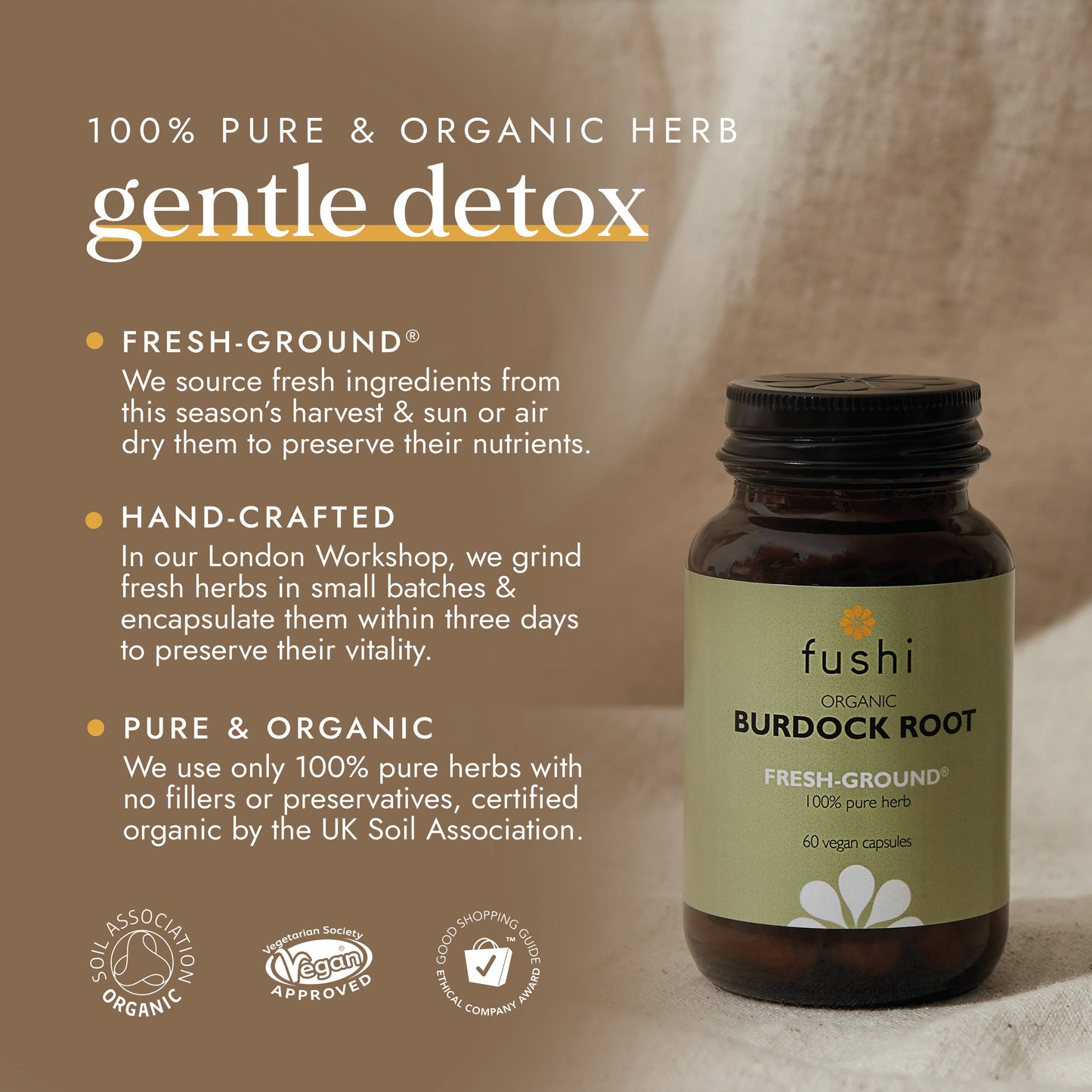 Organic Burdock Root