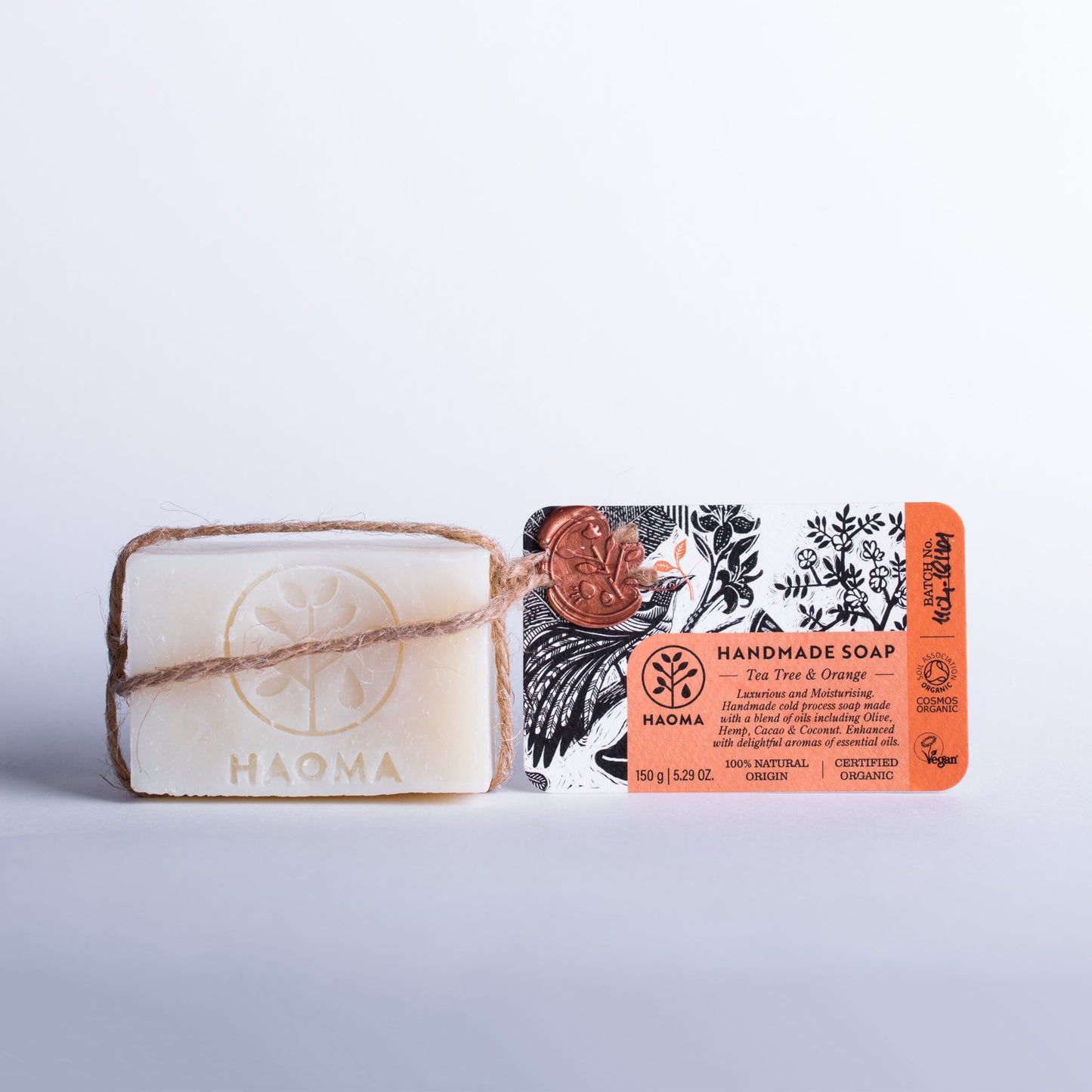 Handmade Tea Tree & Orange Soap
