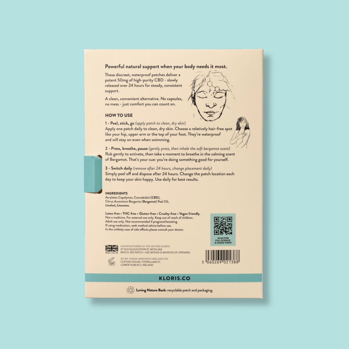 Ultra CBD Pflaster (50mg CBD)
