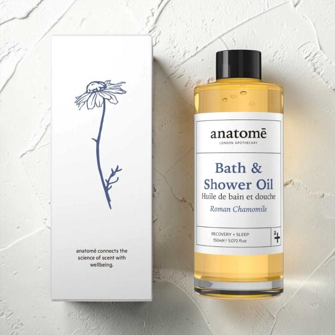 Bath & Shower Oil with Roman Chamomile & Cornish Lavender