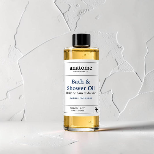 Bath & Shower Oil with Roman Chamomile & Cornish Lavender