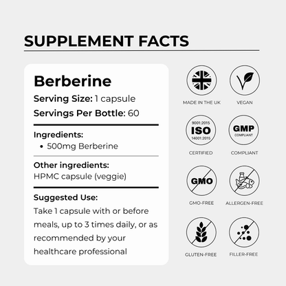 Berberin 500mg