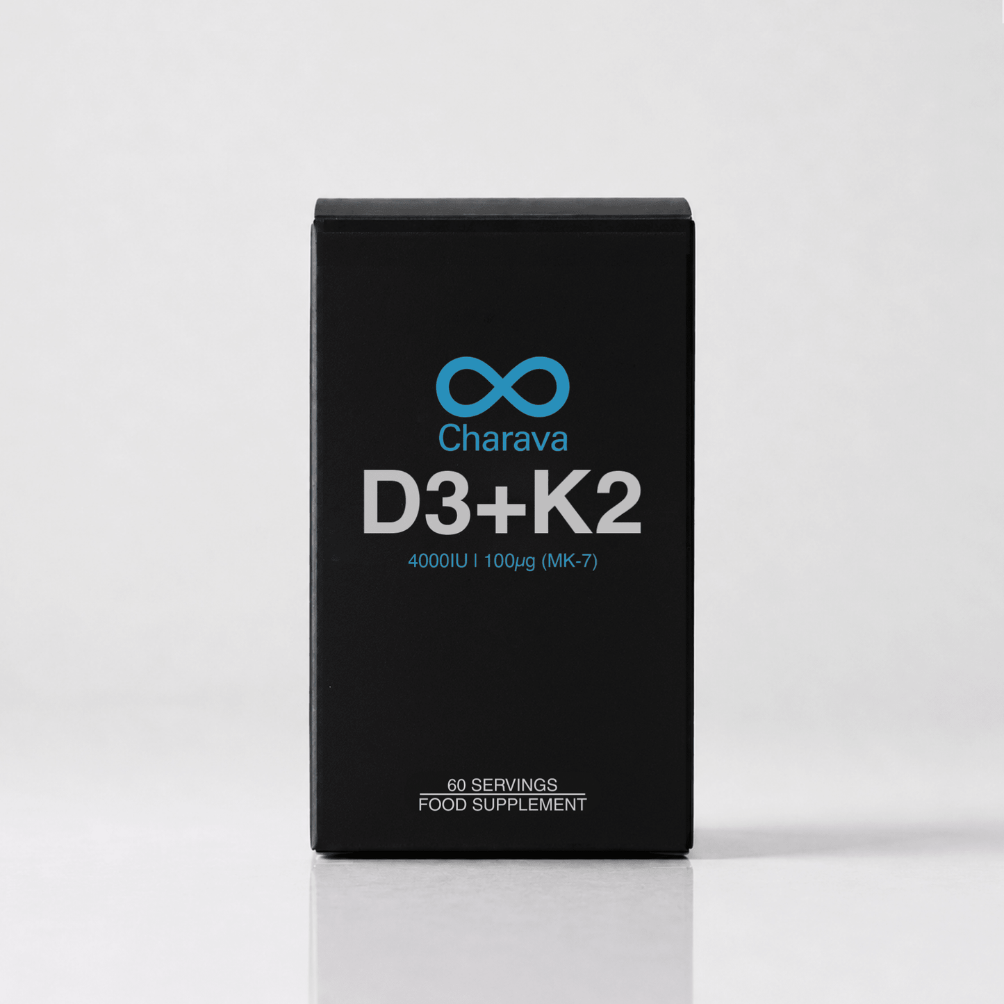 Charava Vitamin D3 (4000IU) + K2 (MK-7)