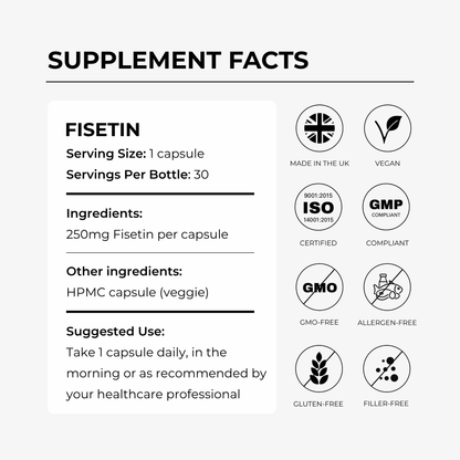 Fisetin 250mg