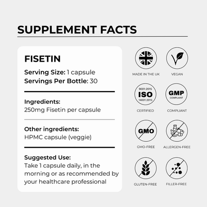 Fisetin 250mg