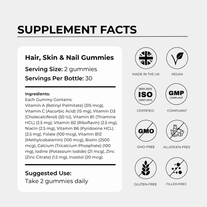 Hair, Skin & Nails Gummies