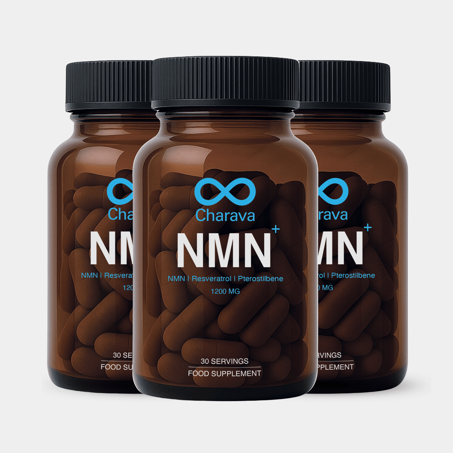 NMN+1200 (NMN, Resveratrol, Pterostilben)