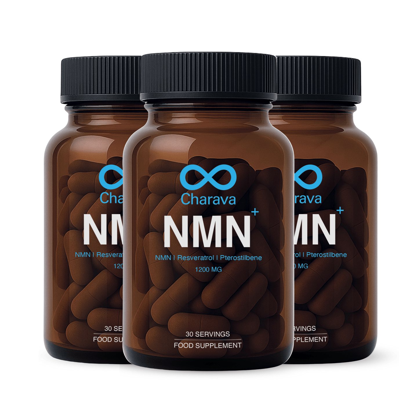 NMN+1200 (NMN, Resveratrol, Pterostilben)