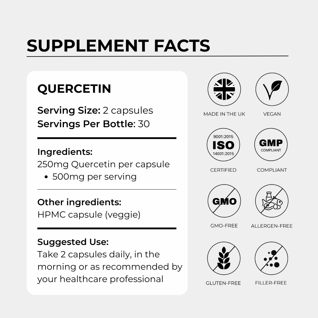 Quercetina 500 mg
