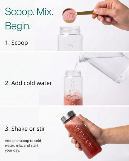 SHAKER BOTTLE | Emerald Nutrition