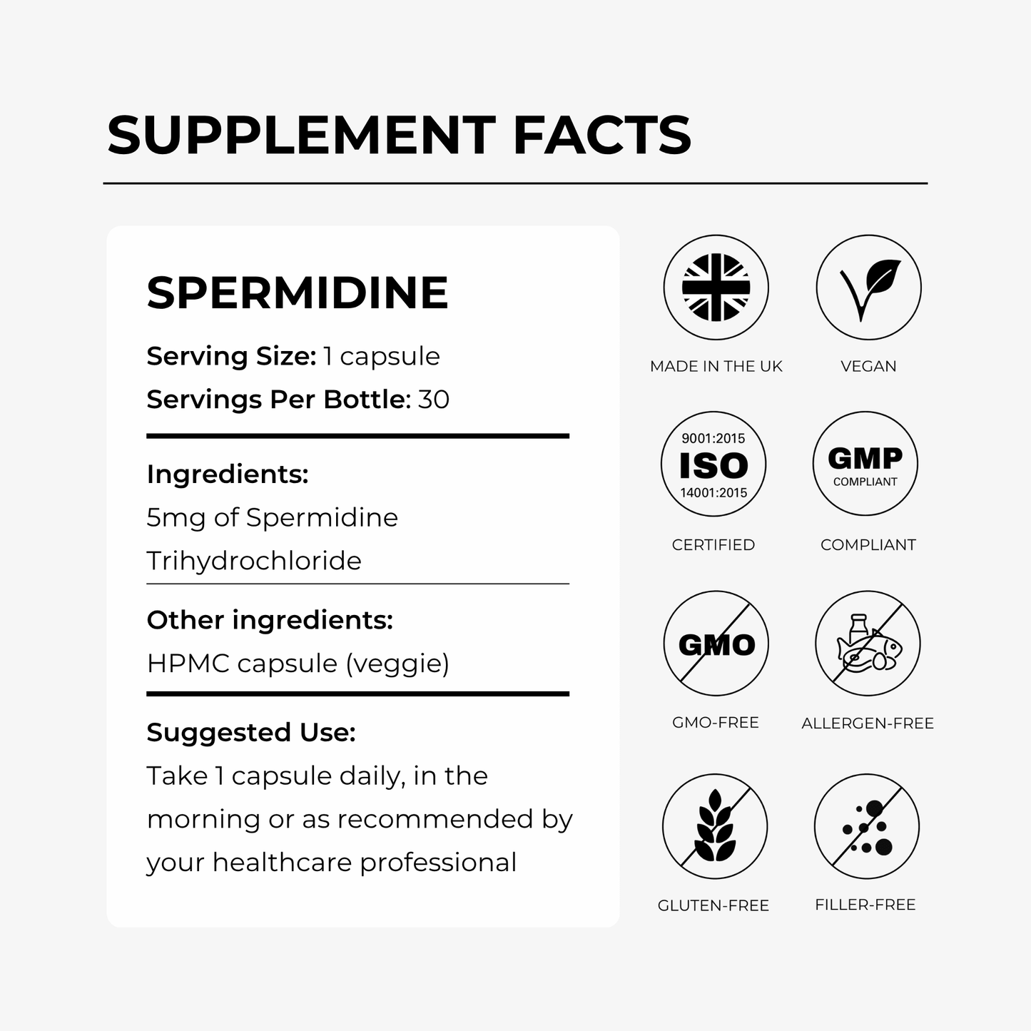Spermidine - 5mg