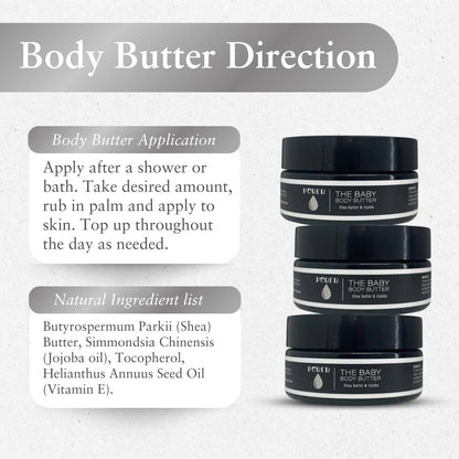 Die Babybutter mit Jojobaöl
