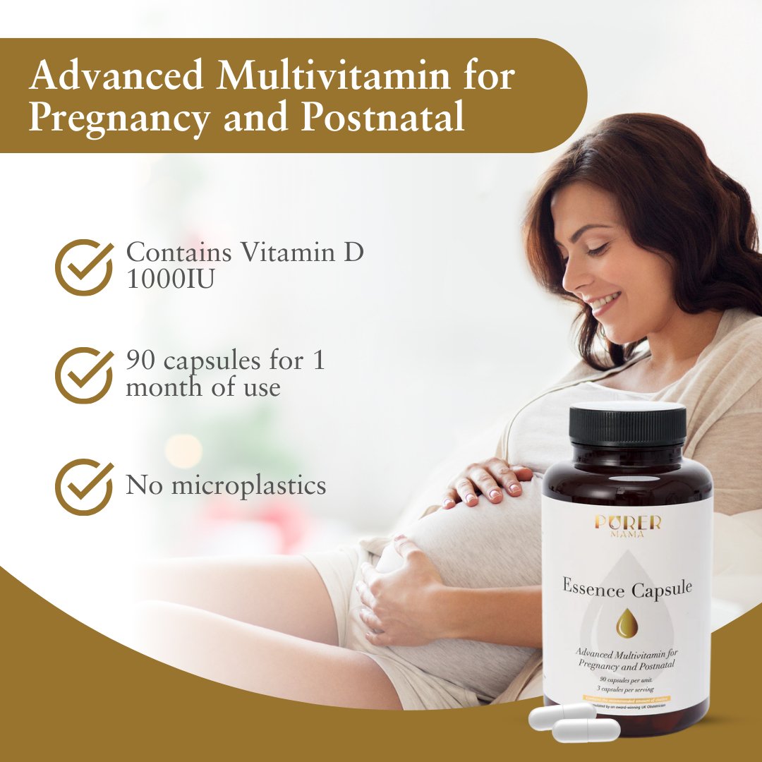 The Essence Capsule - Advanced Prenatal Multivitamin with choline
