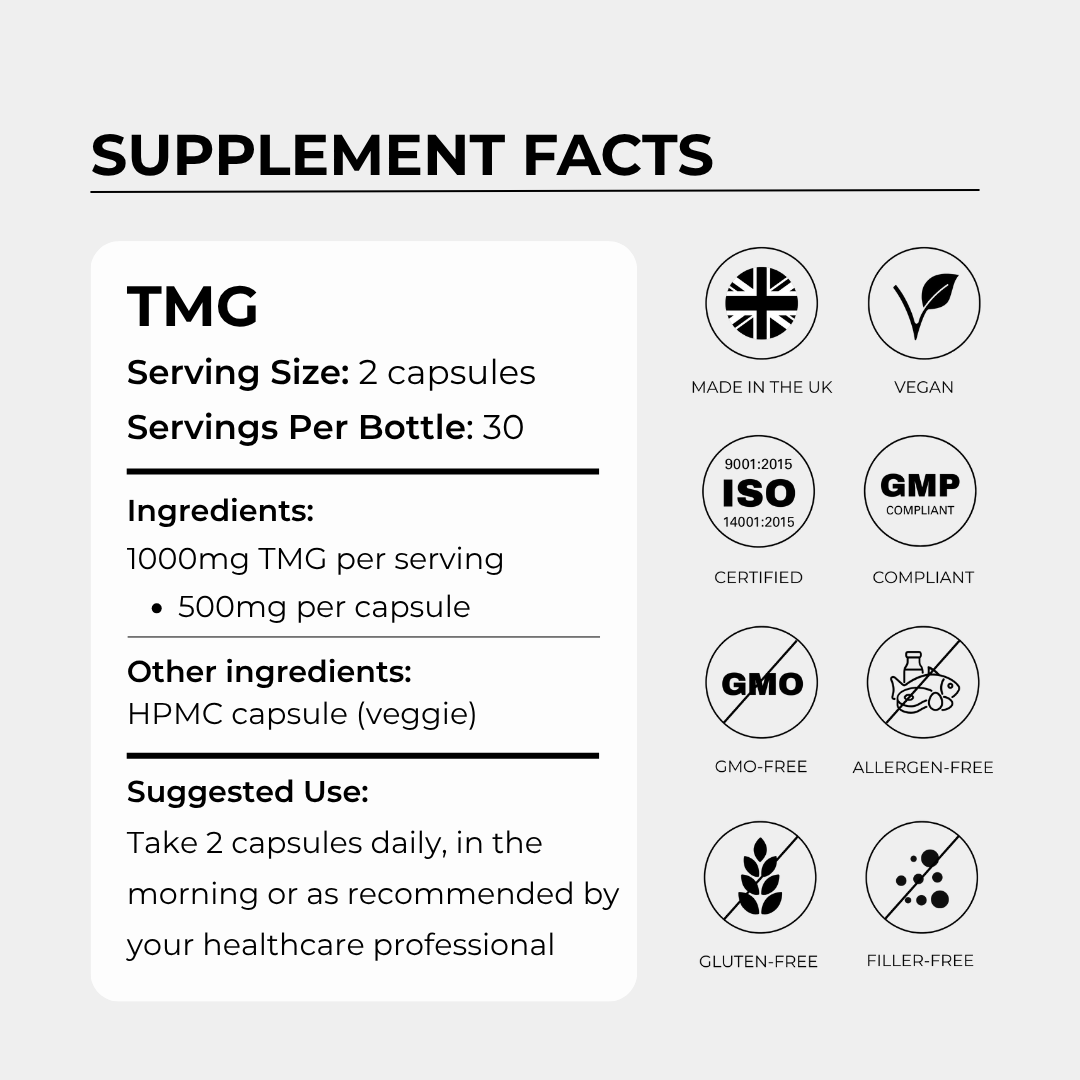 TMG 1000mg (Trimethylglycin)